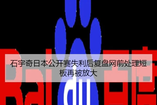 石宇奇日本公开赛失利后复盘网前处理短板再被放大